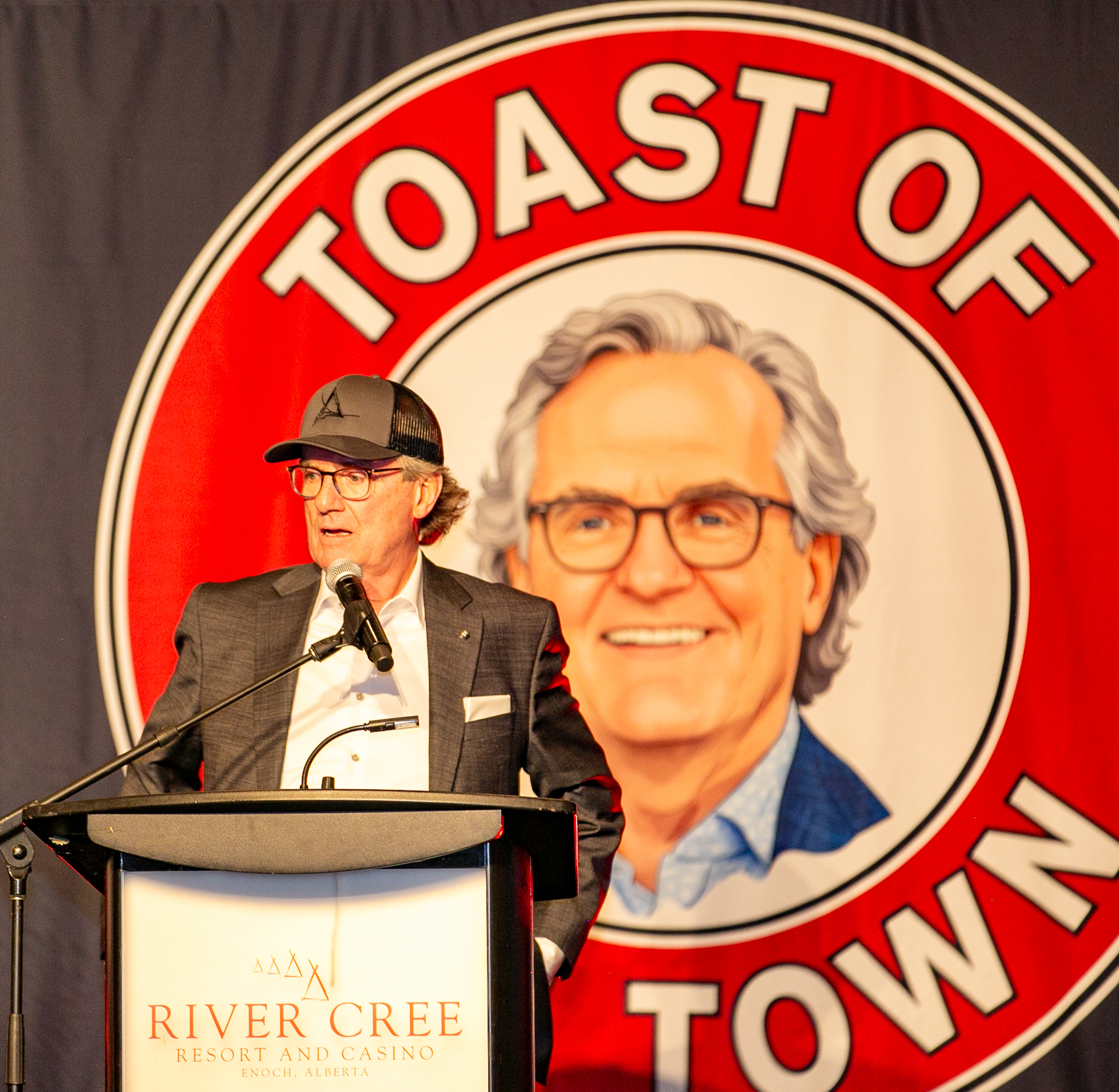 Terry O’Flynn,Toast of the Town honouree.