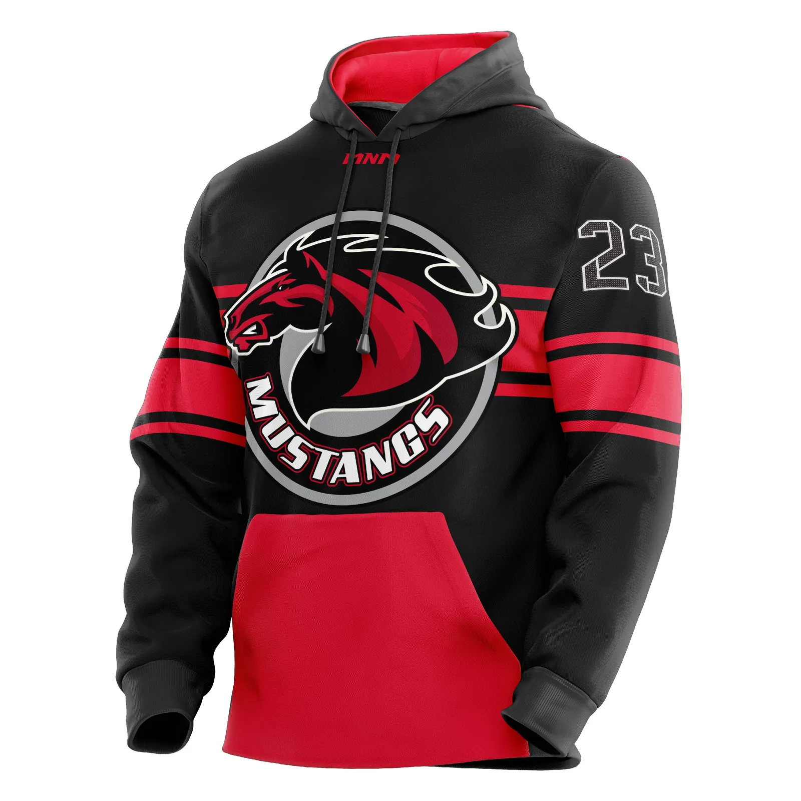 Front of men's Basic Tee in black.