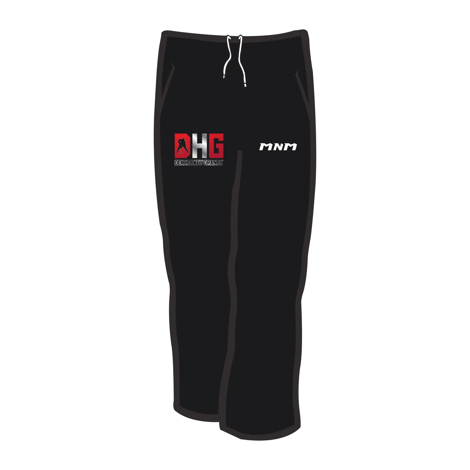 Front of men's Basic Tee in black.