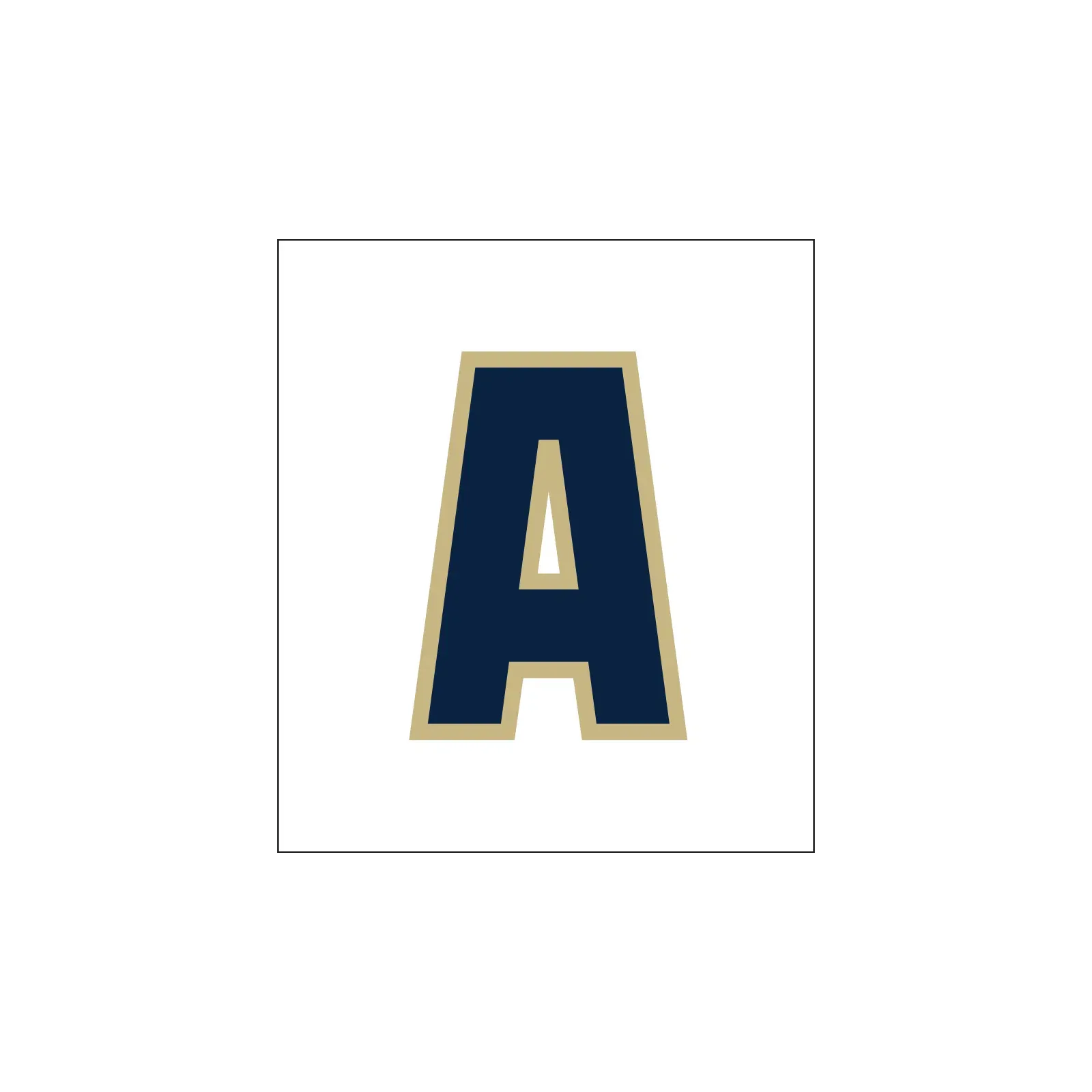 Front of men's Basic Tee in black.