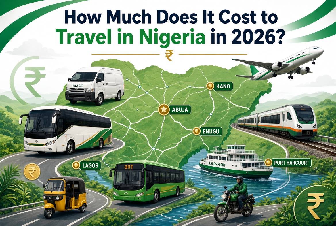 Transport Fare in Nigeria: Price List for Road, Air, Rail & Water